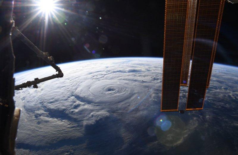 Genevieve Kasırgası uzaydan görüntülendi