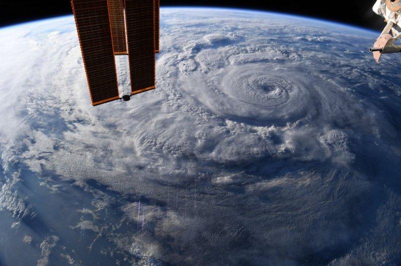 Genevieve Kasırgası uzaydan görüntülendi