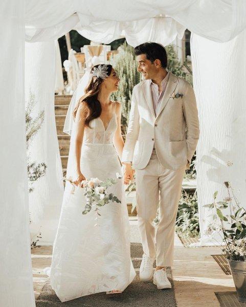 Cansel Elçin ve Zeynep Tuğçe Bayat evlendi