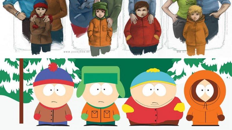 Çizgi film karakterlerinin gerçeğe yansıtılan çizimleri