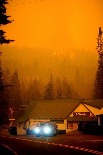 Kaliforniya'da orman yangını