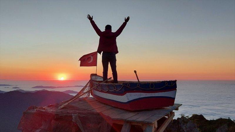 Huser Yaylası'nda Titanik pozu