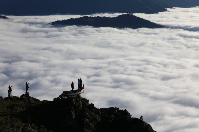 Huser Yaylası'nda Titanik pozu