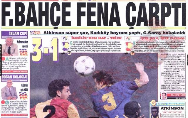 Unutulmaz Galatasaray-Fenerbahçe derbileri