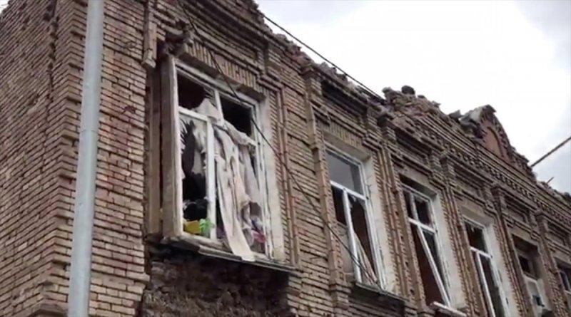 Ermenistan'ın sivilleri hedef aldığı Gence'den ilk görüntüler