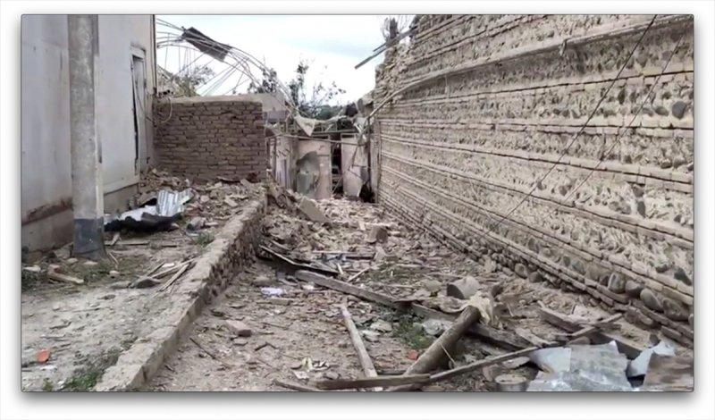 Ermenistan'ın sivilleri hedef aldığı Gence'den ilk görüntüler