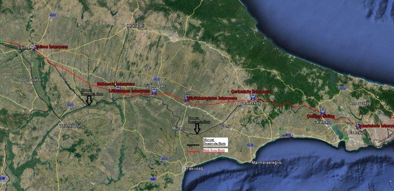 Halkalı-Kapıkule Demir Yolu Hattı Projesi