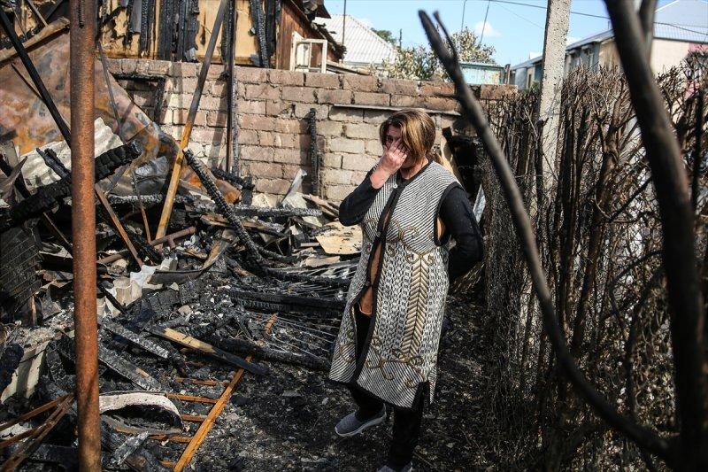 Ermenistan'ın en çok hedef aldığı yerleşim yerlerinden Terter'deki hasar