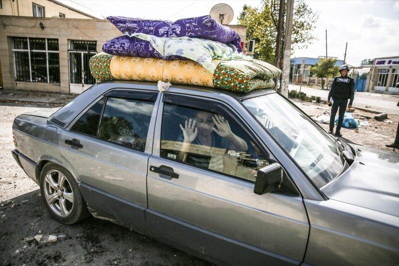 Ermenistan'ın en çok hedef aldığı yerleşim yerlerinden Terter'deki hasar