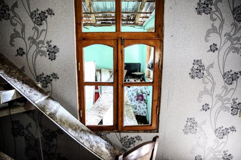 Ermenistan'ın en çok hedef aldığı yerleşim yerlerinden Terter'deki hasar