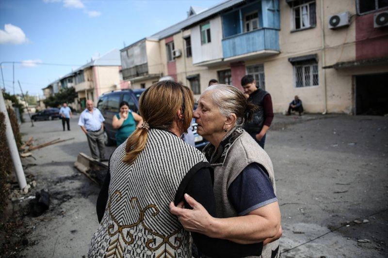 Ermenistan'ın en çok hedef aldığı yerleşim yerlerinden Terter'deki hasar