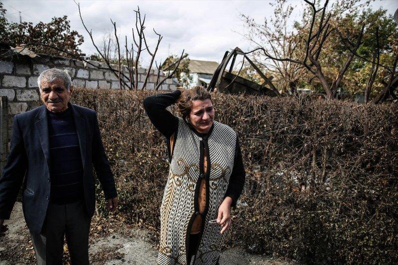 Ermenistan'ın en çok hedef aldığı yerleşim yerlerinden Terter'deki hasar