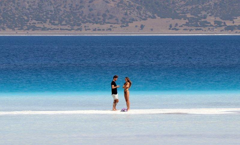 Salda Gölü'nün son ziyaretçileri