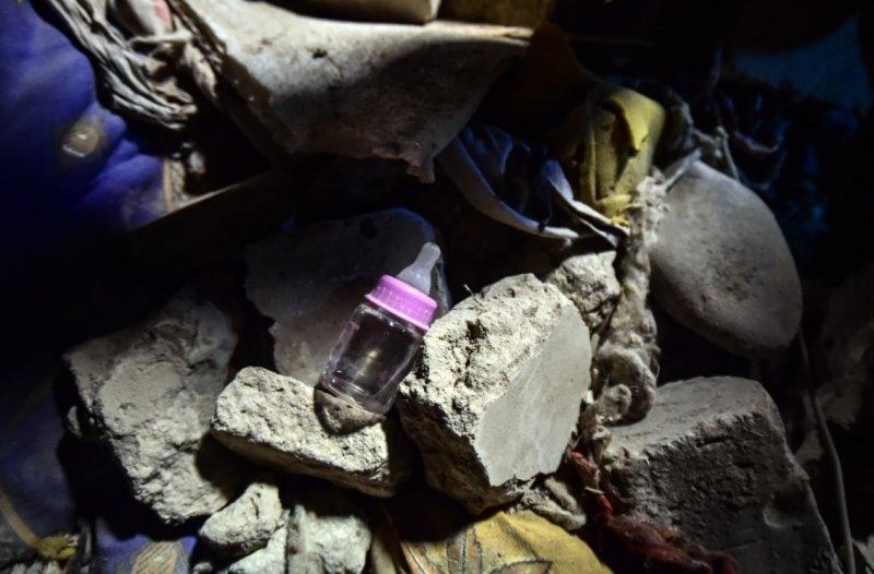 Gence'deki enkazın görüntüleri