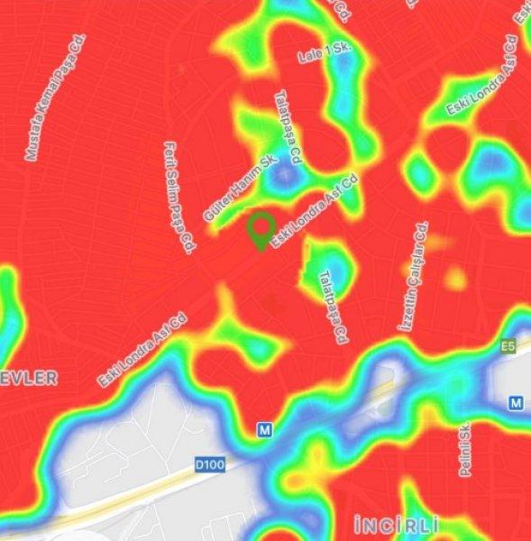İstanbul'un koronavirüs haritası 