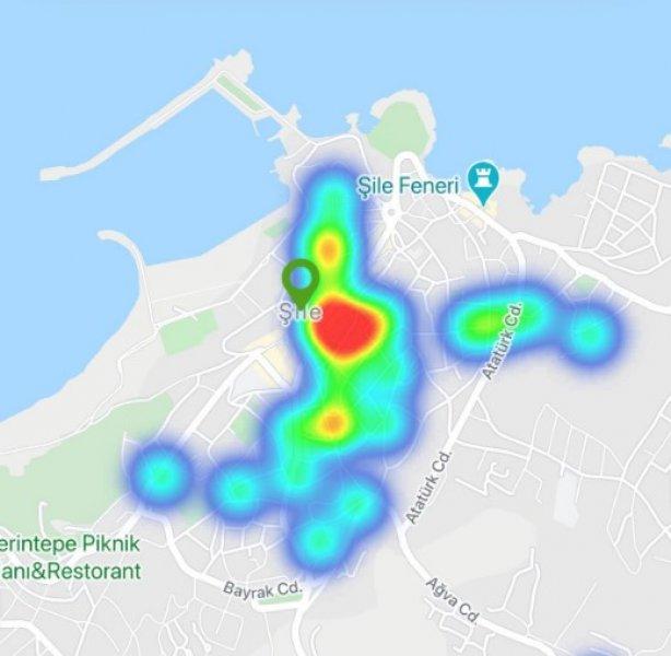 İstanbul'un koronavirüs haritası 