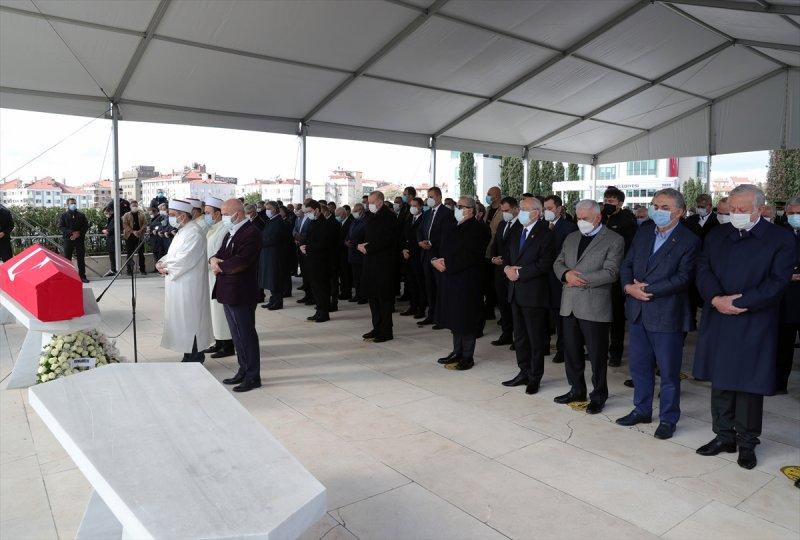 Mesut Yılmaz için cenaze töreni düzenlendi