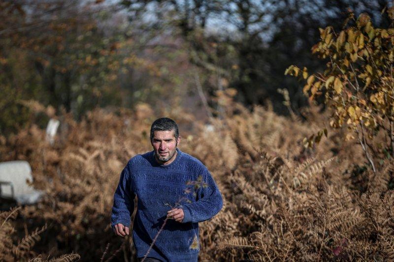 Uludağ'da 7 yıldır teknolojiden uzak yaşayan maratoncu