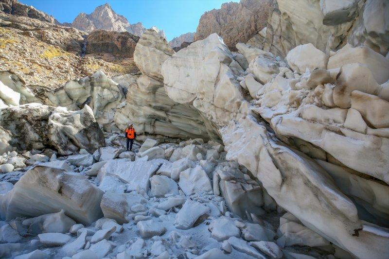 Türkiye'nin en büyük vadi buzulu Uludoruk incelenecek