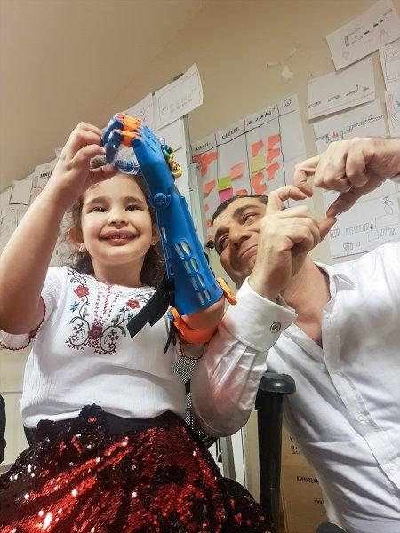 Zeynep Karagöz, robotel projesiyle çocukların hayallerini gerçekleştirdi