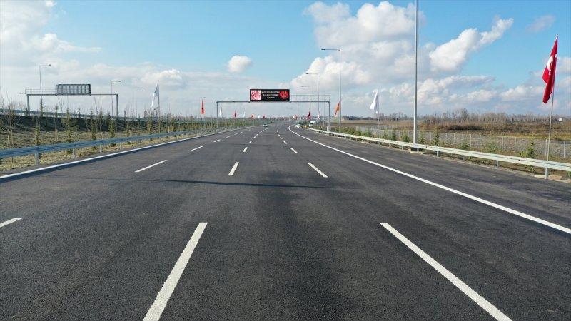 Kuzey Marmara Otoyolu'nun Kurtköy-Akyazı etabı açıldı