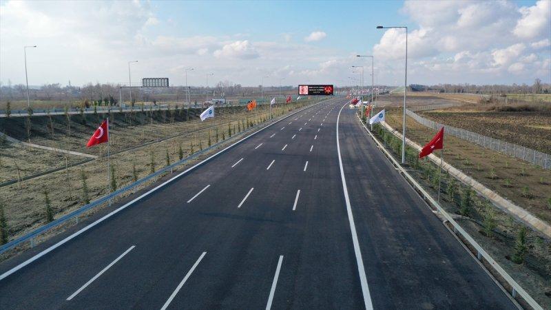 Kuzey Marmara Otoyolu'nun Kurtköy-Akyazı etabı açıldı