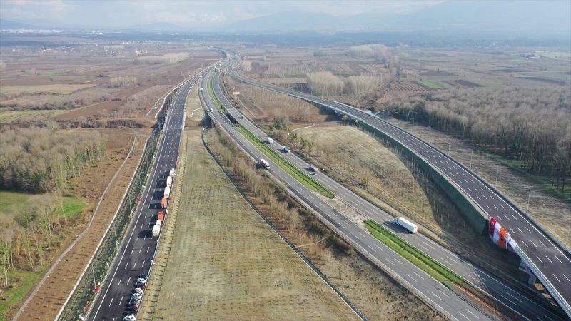 Kuzey Marmara Otoyolu'nun Kurtköy-Akyazı etabı açıldı