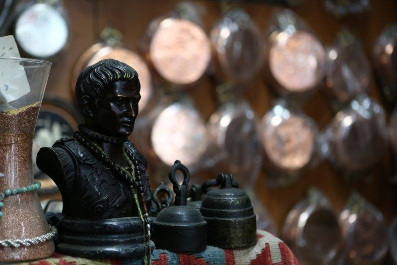 Trabzonlu bakır ustasının devasa ürünleri