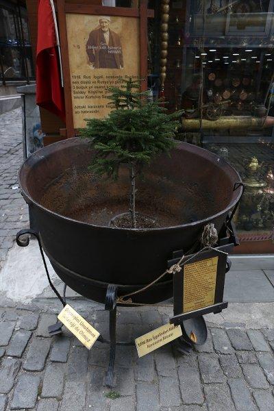 Trabzonlu bakır ustasının devasa ürünleri