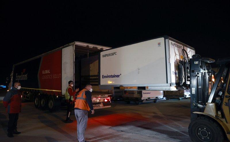 Koronavirüs aşıları Türkiye'ye geldi
