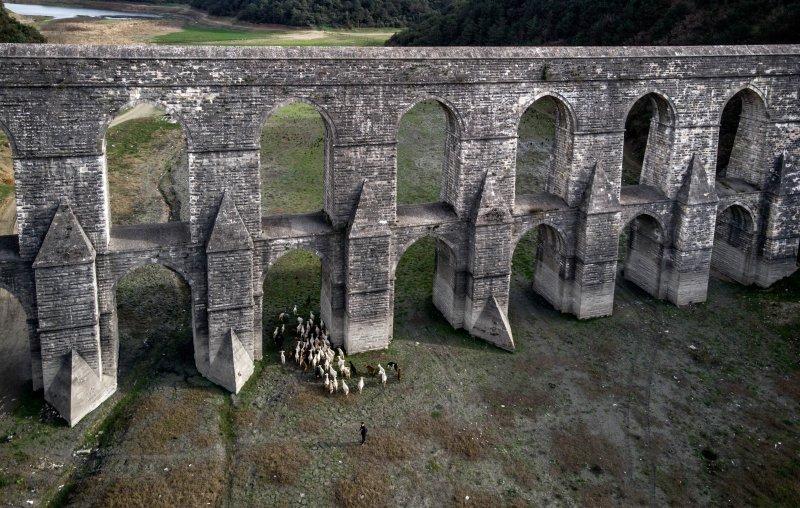 İstanbul'da kuraklığın en net görüntüsü