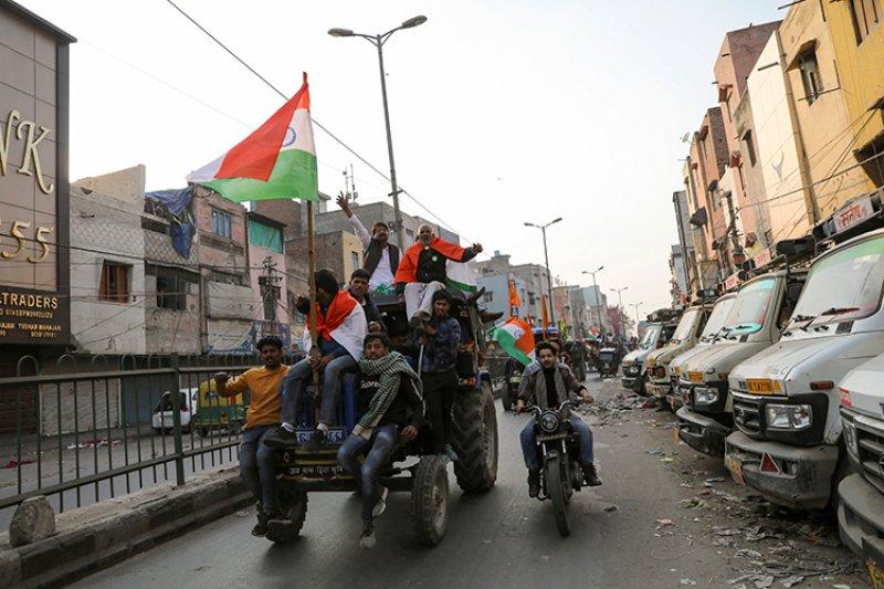 Hindistan'da yeni tarım yasalarına tepki