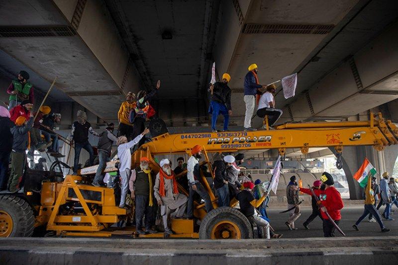 Hindistan'da yeni tarım yasalarına tepki