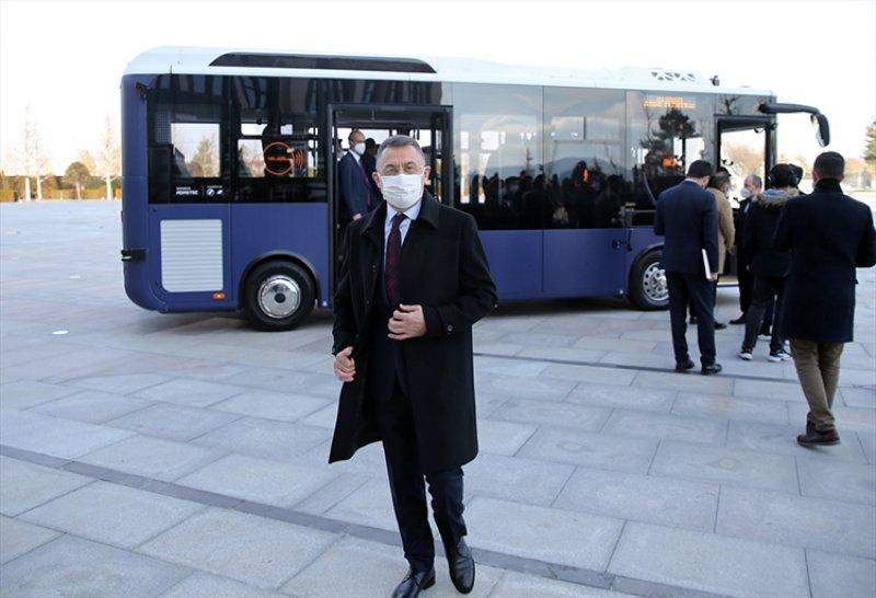 Türkiye'nin sürücüsüz elektrikli otobüsü