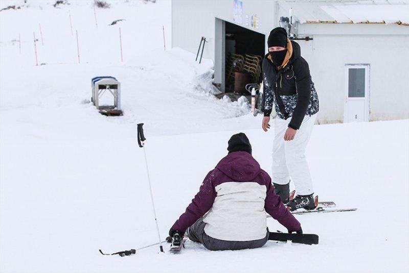 Denizli'de kayak sezonu açıldı