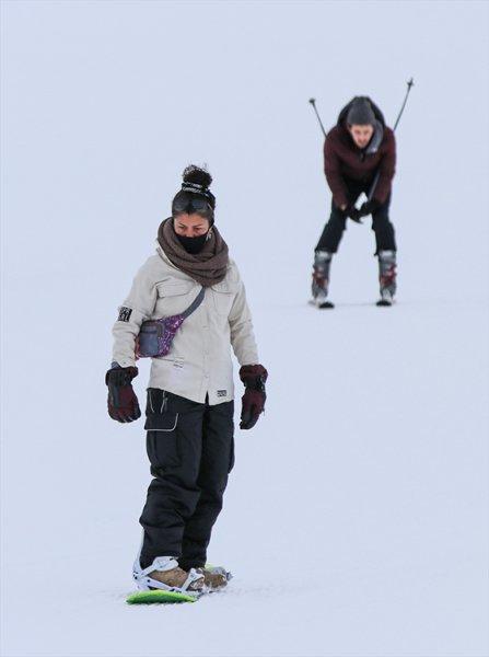 Denizli'de kayak sezonu açıldı
