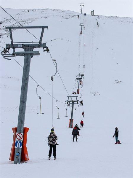 Denizli'de kayak sezonu açıldı