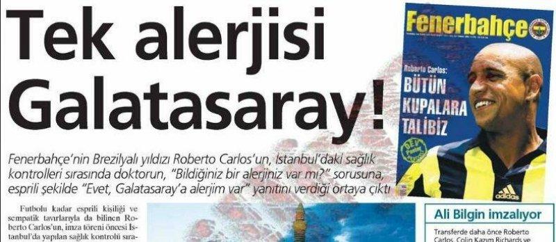 Nostalji derbi manşetleri