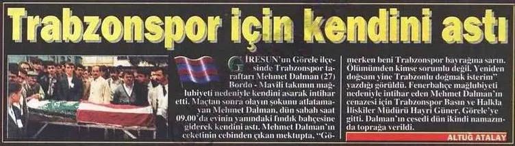 Unutulmaz Fenerbahçe-Trabzonspor maçları