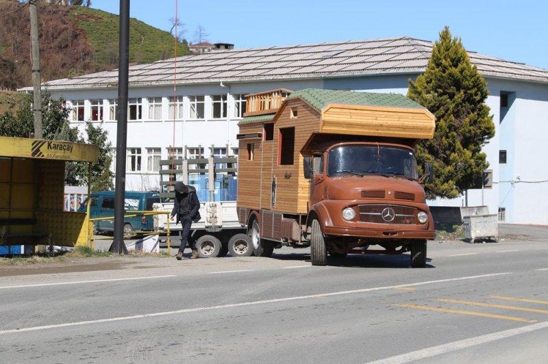 Rize'de üretilen karavan evlere ilgi arttı