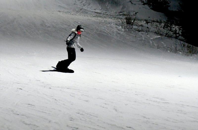 Cıbıltepe Kayak Merkezi'nde gece kayak keyfi