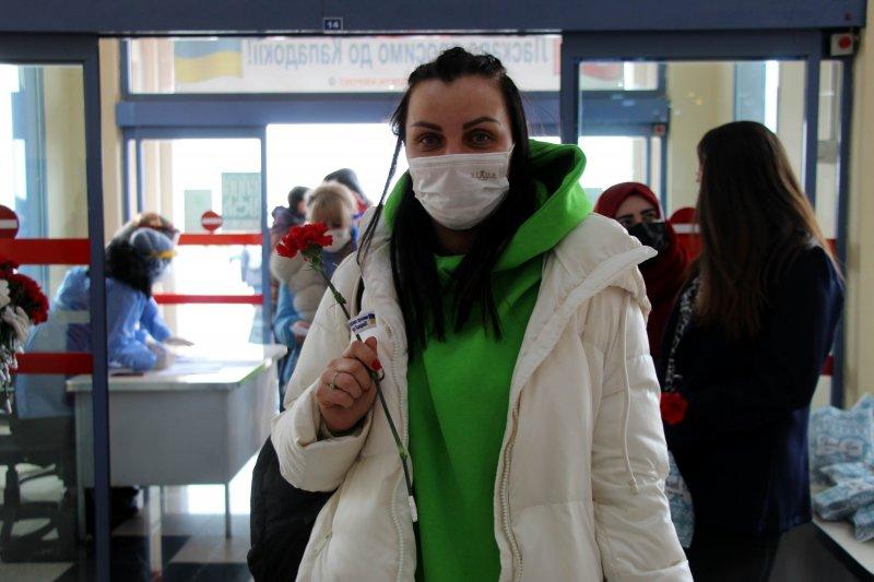 Ukraynalı turistler Kapadokya'da