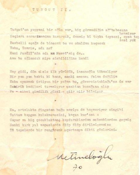 Tomris Uyar ve Turgut Uyar’ın aile arşivinden fotoğraflar