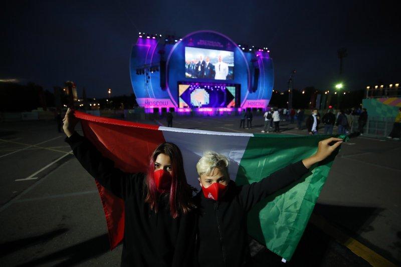 Euro 2020 Türkiye - İtalya maçından kareler