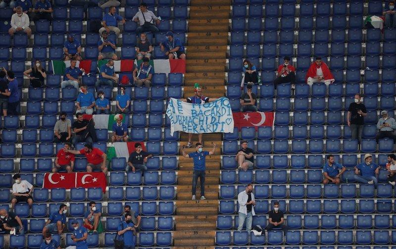 Euro 2020 Türkiye - İtalya maçından kareler
