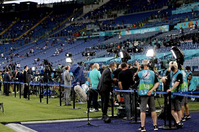 Euro 2020 Türkiye - İtalya maçından kareler