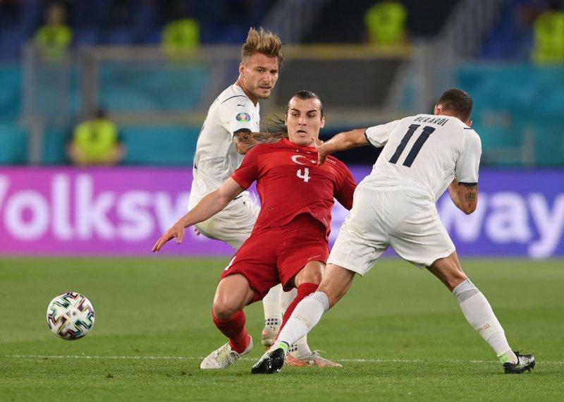 Euro 2020 Türkiye - İtalya maçından kareler