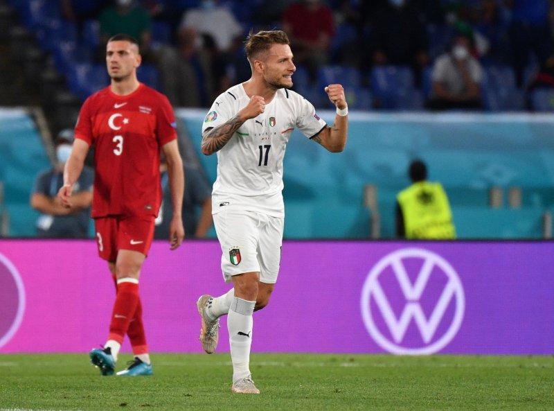 Euro 2020 Türkiye - İtalya maçından kareler