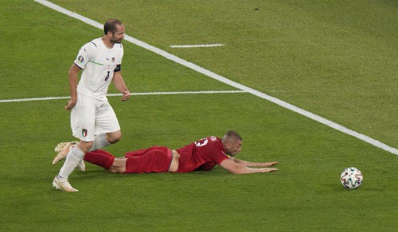 Euro 2020 Türkiye - İtalya maçından kareler