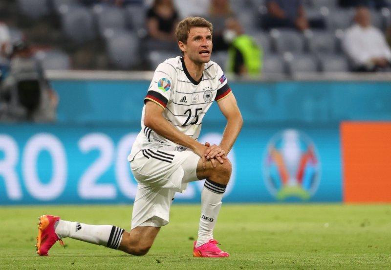 Fransa-Almanya maçından kareler